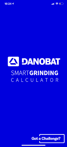 Danobat Grinding Calculator Screen 2
