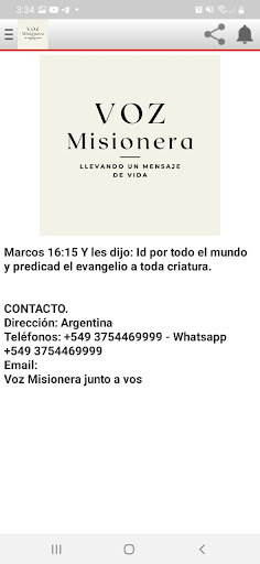 RADIO VOZ MISIONERA