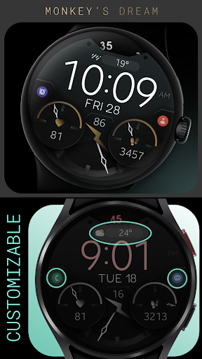 Android application Dream 64 - Modern Watch Face screenshort