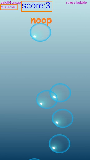 Android application Relaxation Bubble screenshort