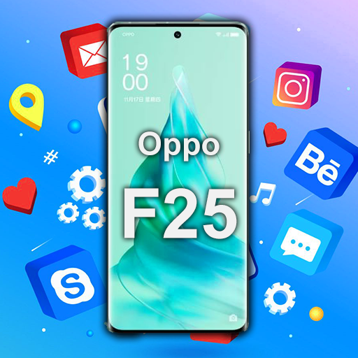 OPPO F25 Launcher & Wallpaper logo
