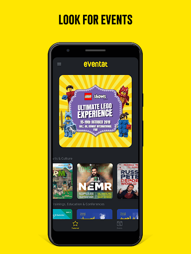 Android application Eventat screenshort