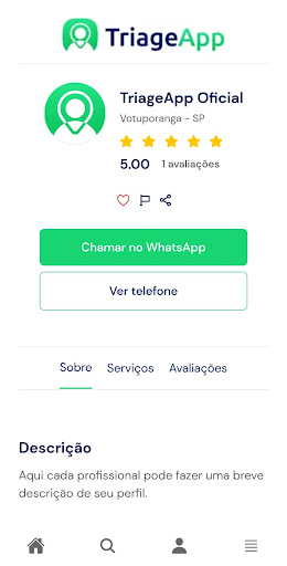 TriageApp Screen 3