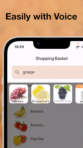 Shared Shopping List - Grocery Screen 3