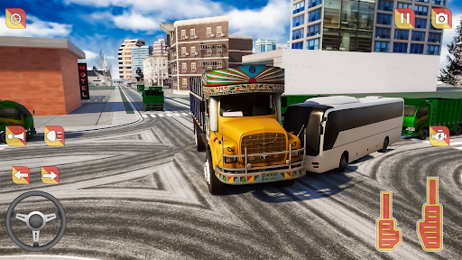 Real Indian Truck Simulator 3D Screen 2
