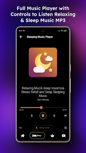 Sleeping Relaxing Music Screen 2