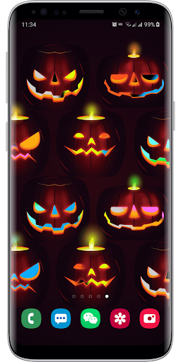 Happy Halloween live wallpaper Screen 2