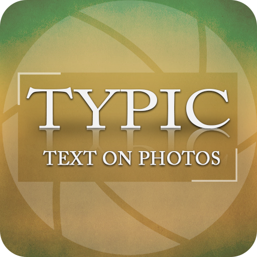 Typic : Text on Photo  Icon