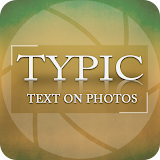 Typic : Text on Photo icon
