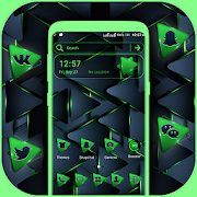 Top 50 Personalization Apps Like Neon Green Triangle Launcher Theme - Best Alternatives