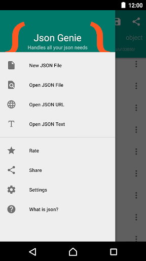 Json Genie (Viewer & Editor) 1.1.1 screenshots 1