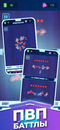 Game screenshot The Pulsar: idle army defense apk download