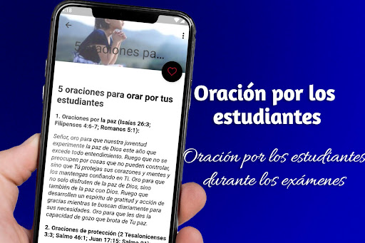 Oración Para El Estudiante Screen 2