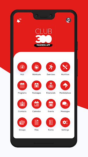 Android application Club 300 screenshort