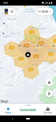 Android application Táxi CASTANHAL - Taxista screenshort