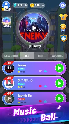 Music Color Hop - Music Ball - Screenshot 1