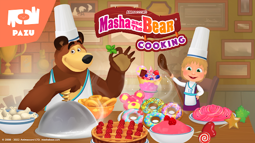 Masha e o Urso: Jogo de Salão – Apps no Google Play