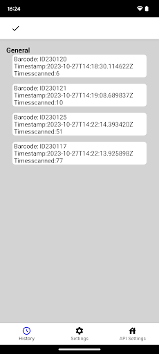 DPM Scan Pro Screen 2