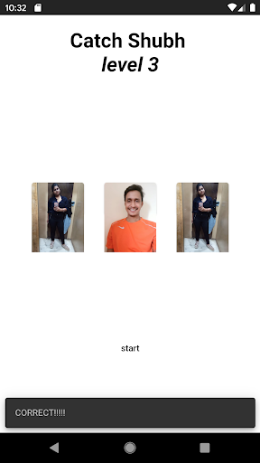 Android application Catch Shubh screenshort