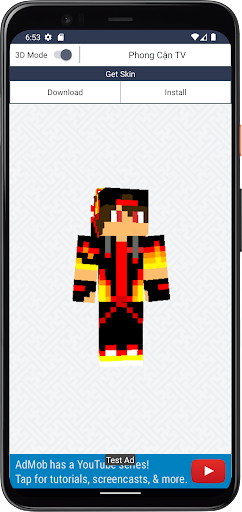Phong Cận Tv Skins Minecraft Screen 3