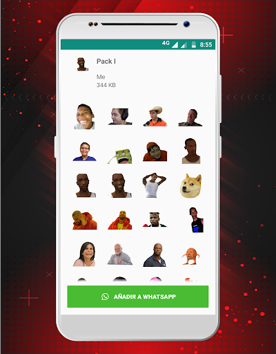 Android application Adesivos do Brasil screenshort