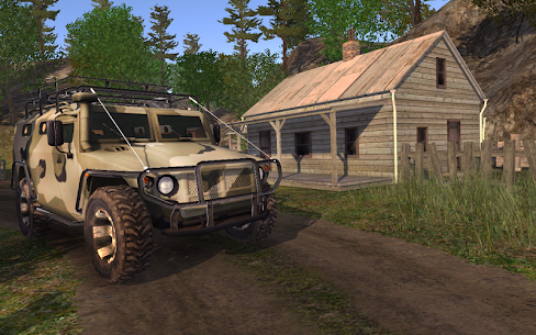 4×4 SUVs in the backwoods For PC installation