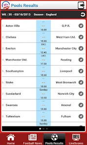 Pools agents 2024 football pools fixtures