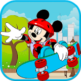 Mickey Super Skateboard Go icon
