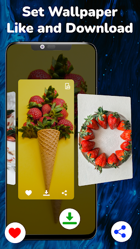 Strawberry Wallpaper HD Screen 2