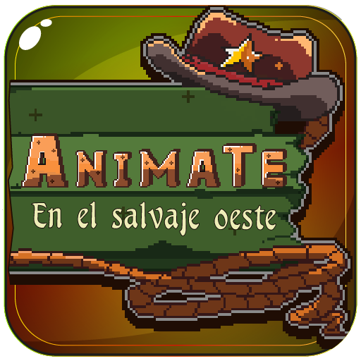 Anímate – en el salvaje oeste logo