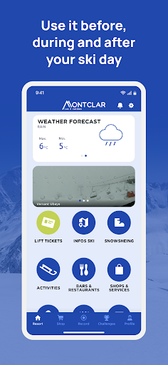 Android application Montclar screenshort