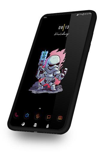 Star Warriors Dark UI EMUI 5/8 Screen 2