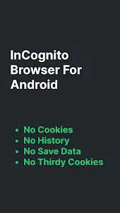 incognito Browser For Android
