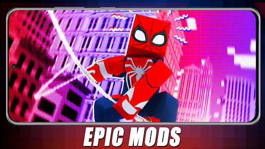 Mod Spiderman for Minecraft PE