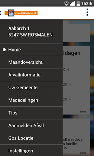 Afvalstoffendienst Screen 2