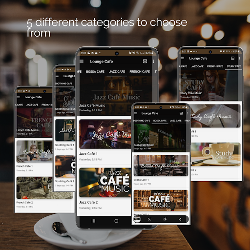 Screenshot of Lounge Café Music