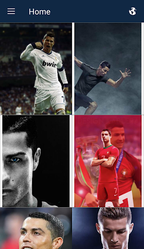 Android application Cristiano Ronaldo HD Wallpaper screenshort