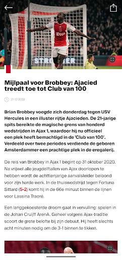 Ajax Official App screenshot 12