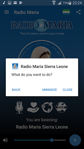 Radio Maria Sierra Leone Screen 3