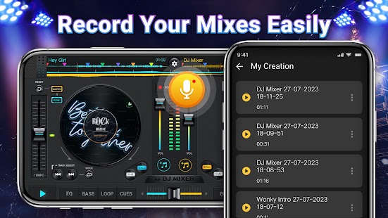 DJ Mixer Pro - DJ Music Mix Captura de pantalla