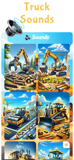 Kids Construction Truck Games Screen 2
