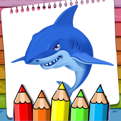 Megalodon Shark Coloring