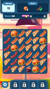 Burger Match-3 Fast Food
