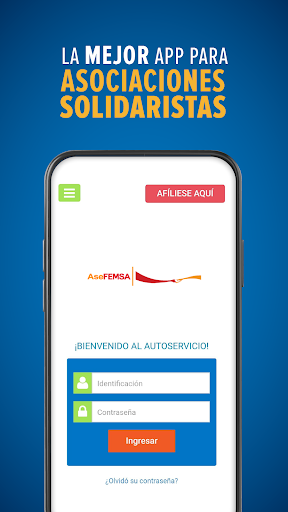 Android application ASEFEMSA screenshort