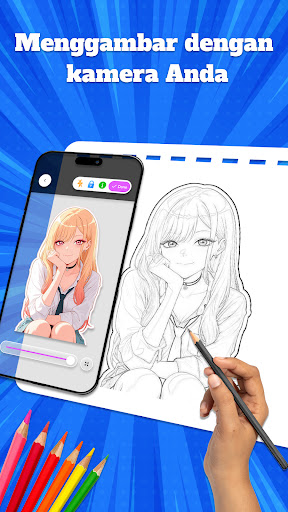Draw Anime: AR Tracing App screenshot 1