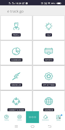 E Track Go Screen 3