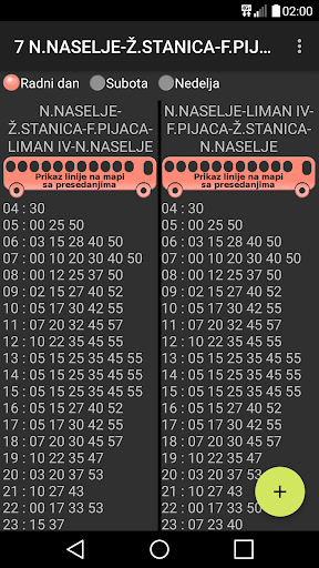 autoBusNS Gradski prevoz NS Screen 3