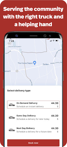 Bring It Now Customer Screen 3