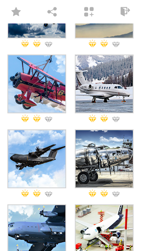Jigsaw Aircraft Mosaic Puzzles Screen 3