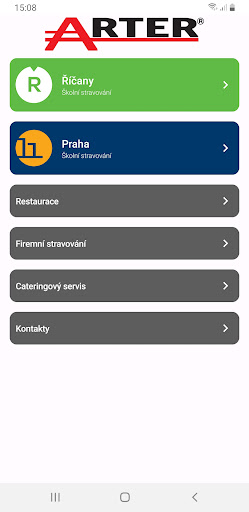 Android application Arter screenshort
